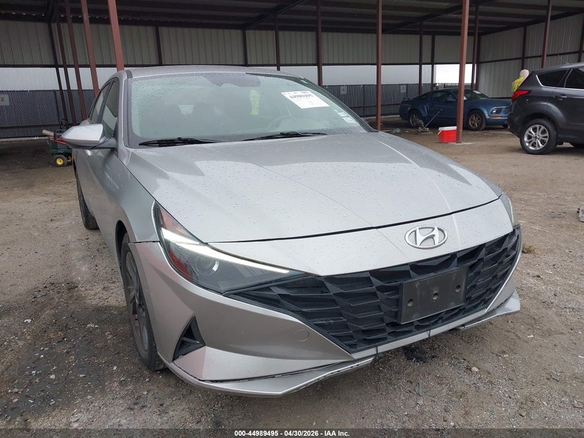 2021 Hyundai Elantra VIN 5NPLM4AG8MH008599 IAAI salvage auction — SIDE, Original (Texas), sold $4,450 on 2026-07-10 (photo 1)