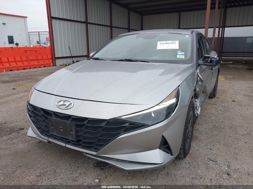 2021 Hyundai Elantra VIN 5NPLM4AG8MH008599 IAAI salvage auction — SIDE, Original (Texas), sold $4,450 on 2026-07-10 (photo 2)