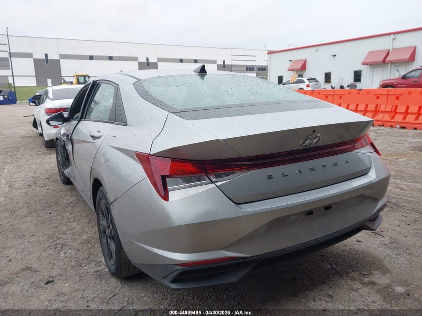 2021 Hyundai Elantra VIN 5NPLM4AG8MH008599 IAAI salvage auction — SIDE, Original (Texas), sold $4,450 on 2026-07-10 (photo 3)