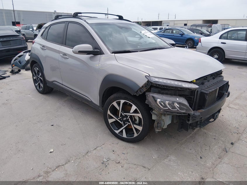 2023 Hyundai Kona VIN KM8K53A31PU982172 IAAI salvage auction — FRONT END, Original (Texas), sold $2,250 on 2026-07-30 (photo 1)