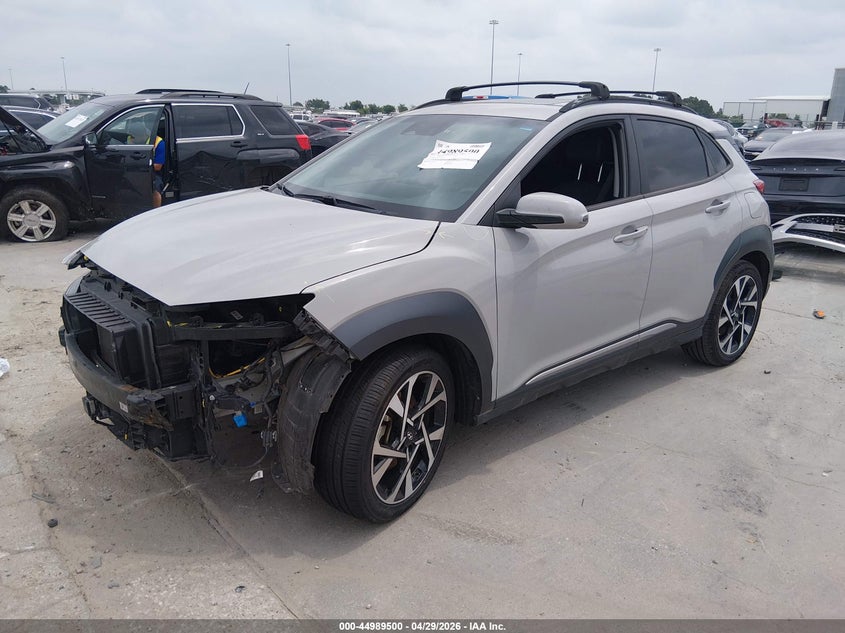 2023 Hyundai Kona VIN KM8K53A31PU982172 IAAI salvage auction — FRONT END, Original (Texas), sold $2,250 on 2026-07-30 (photo 2)