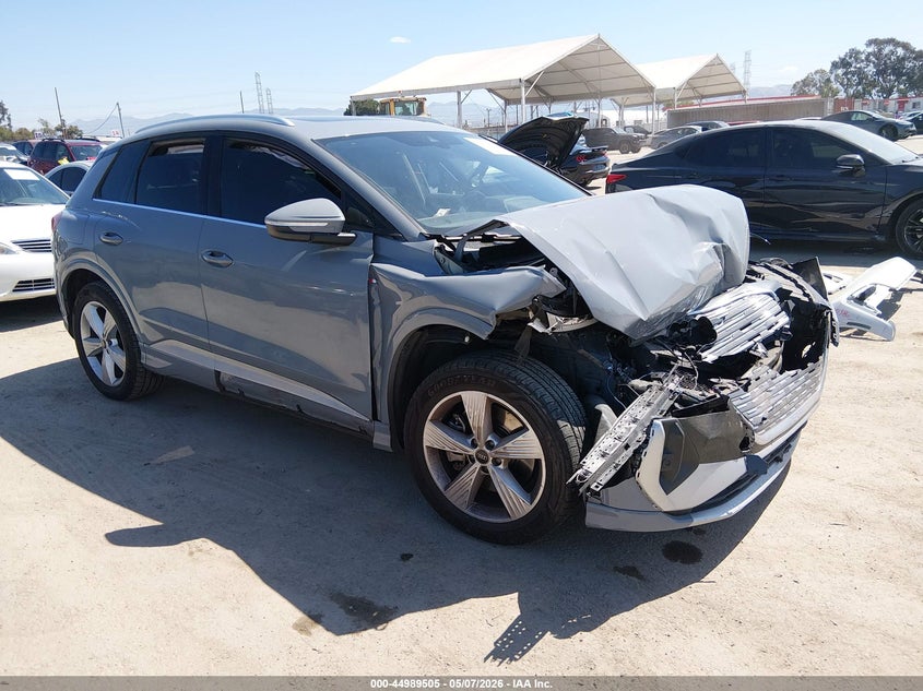2024 Audi Q4 e-tron VIN WA1L2BFZXRP030680 IAAI salvage auction — FRONT END, Salvage (California), sold $5,575 on 2026-07-30 (photo 1)