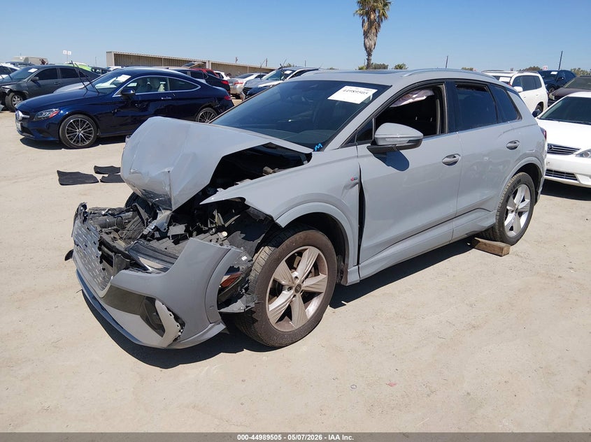 2024 Audi Q4 e-tron VIN WA1L2BFZXRP030680 IAAI salvage auction — FRONT END, Salvage (California), sold $5,575 on 2026-07-30 (photo 2)