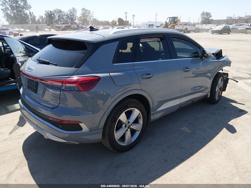 2024 Audi Q4 e-tron VIN WA1L2BFZXRP030680 IAAI salvage auction — FRONT END, Salvage (California), sold $5,575 on 2026-07-30 (photo 4)