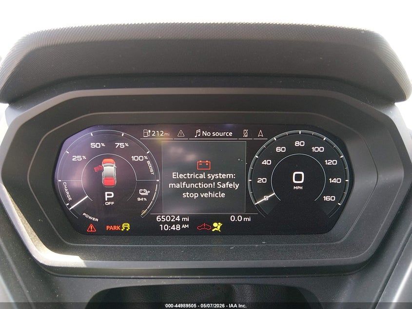 2024 Audi Q4 e-tron VIN WA1L2BFZXRP030680 IAAI salvage auction — FRONT END, Salvage (California), sold $5,575 on 2026-07-30 (photo 7)