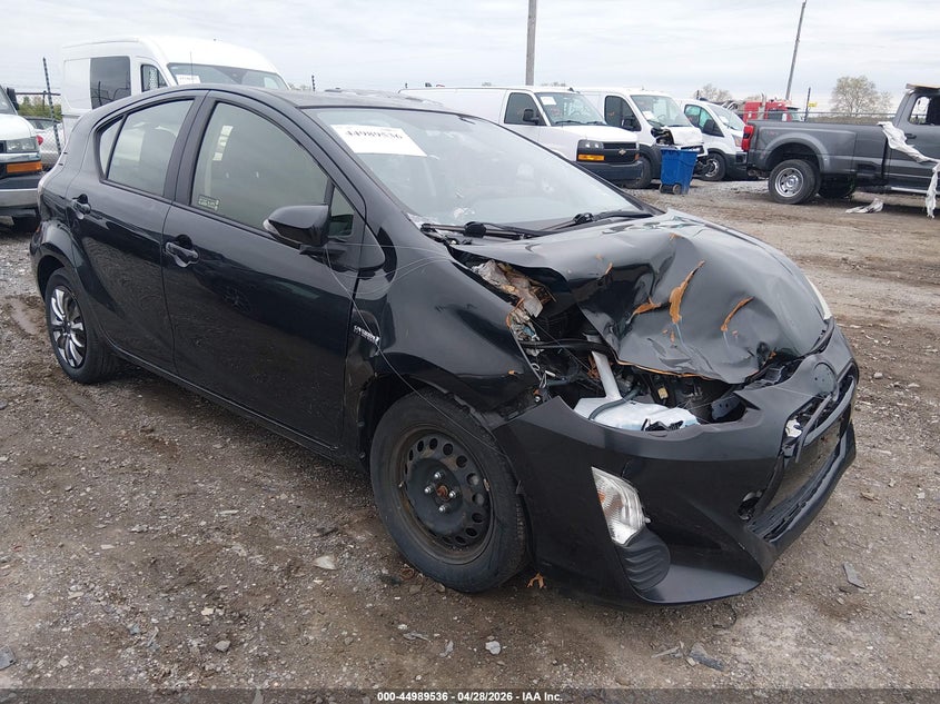 2016 Toyota Prius c VIN JTDKDTB39G1120325 IAAI salvage auction — NORMAL WEAR, Salvage Title, sold $1,425 on 2026-07-20 (photo 1)