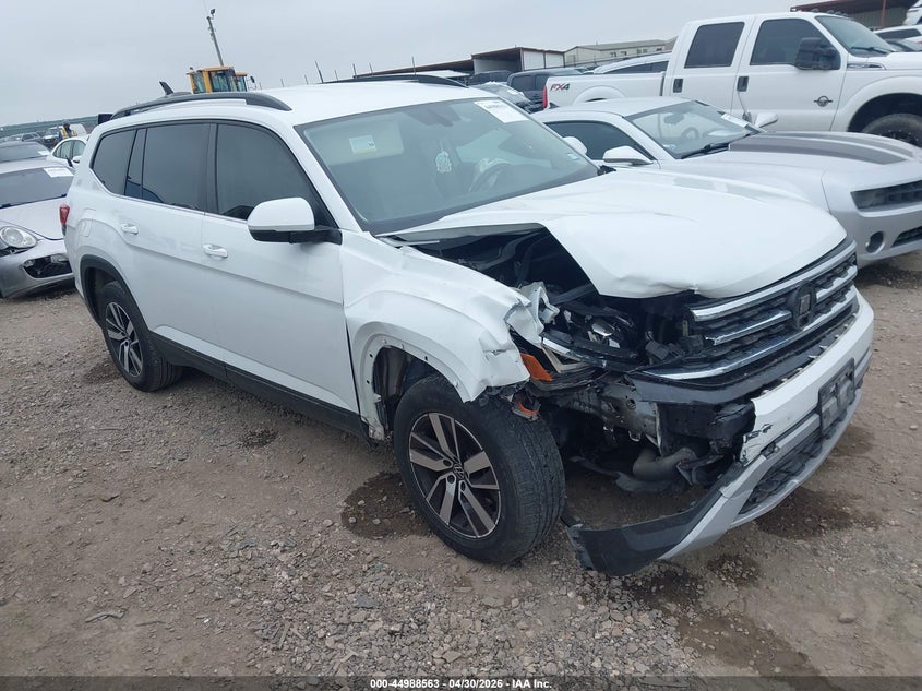 2021 Volkswagen Atlas VIN 1V2DP2CA0MC590135 IAAI salvage auction — RIGHT FRONT, Original (Texas), sold $2,950 on 2026-08-03 (photo 1)