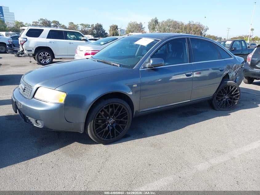 2004 Audi A6 VIN WAUJT64B74N030869 IAAI salvage auction — FRONT & REAR, Salvage (California), sold $225 on 2026-07-16 (photo 2)