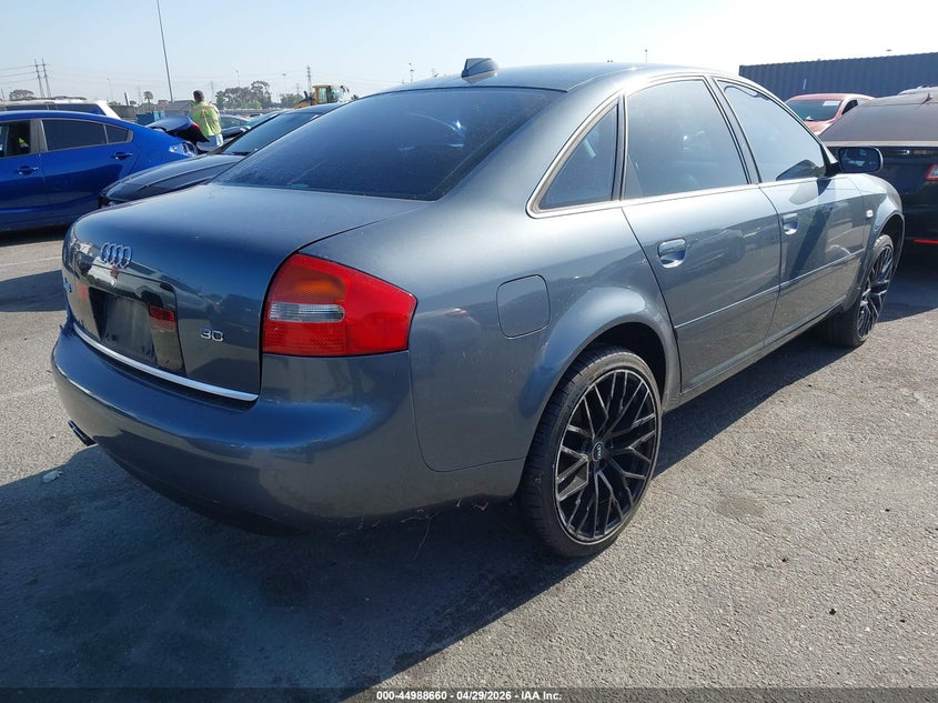 2004 Audi A6 VIN WAUJT64B74N030869 IAAI salvage auction — FRONT & REAR, Salvage (California), sold $225 on 2026-07-16 (photo 4)