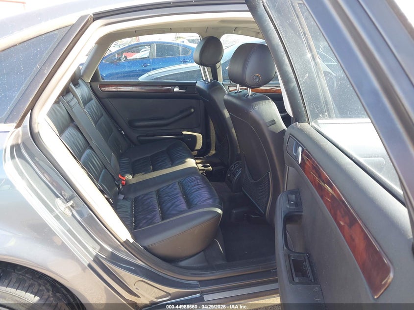 2004 Audi A6 VIN WAUJT64B74N030869 IAAI salvage auction — FRONT & REAR, Salvage (California), sold $225 on 2026-07-16 (photo 8)