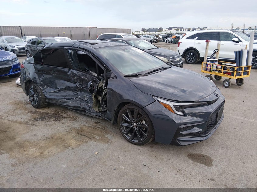 2024 Toyota Corolla VIN 5YFT4MCEXRP187766 IAAI salvage auction — RIGHT SIDE, Non-Repairable (California), sold $4,750 on 2026-07-29 (photo 1)