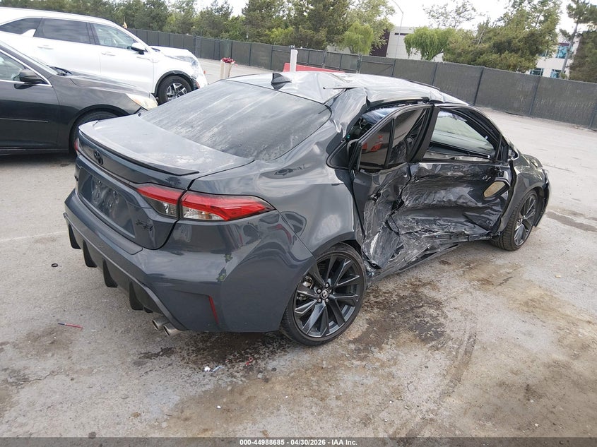 2024 Toyota Corolla VIN 5YFT4MCEXRP187766 IAAI salvage auction — RIGHT SIDE, Non-Repairable (California), sold $4,750 on 2026-07-29 (photo 4)