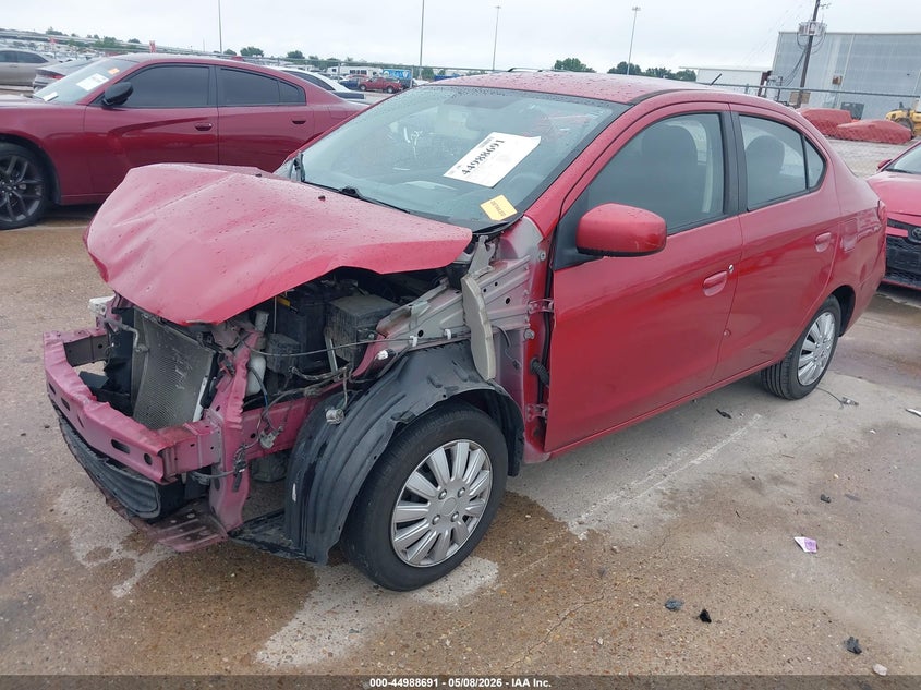 2018 Mitsubishi VIN ML32F3FJ2JHF12506 IAAI salvage auction — FRONT END, Salvage (Texas), sold $1,200 on 2026-07-09 (photo 2)