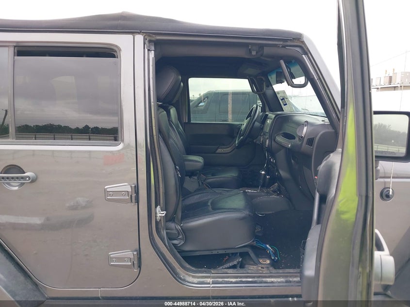 2017 Jeep Wrangler / VIN 1C4BJWDG9HL738454 IAAI salvage auction — FRONT END, Original (Texas), sold $4,400 on 2026-07-09 (photo 5)