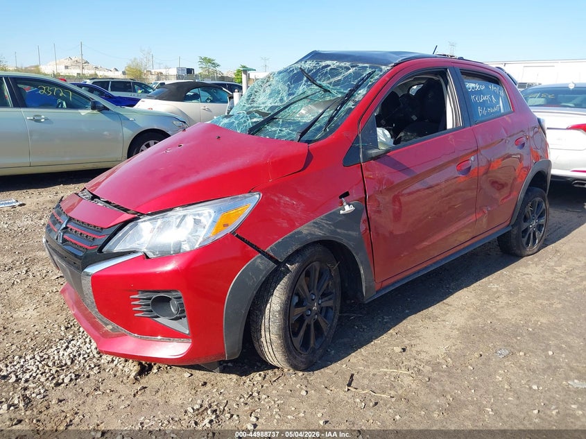 2024 Mitsubishi Mirage VIN ML32AWHJXRH009232 IAAI salvage auction — SIDE, Salvage (Illinois), sold $500 on 2026-07-08 (photo 2)
