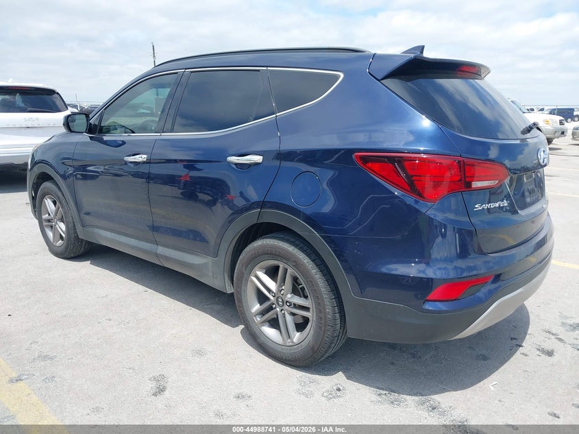 2017 Hyundai Santa fe VIN 5XYZU3LB8HG417351 IAAI salvage auction — RIGHT FRONT, Original (Texas), sold $4,000 on 2026-07-09 (photo 3)