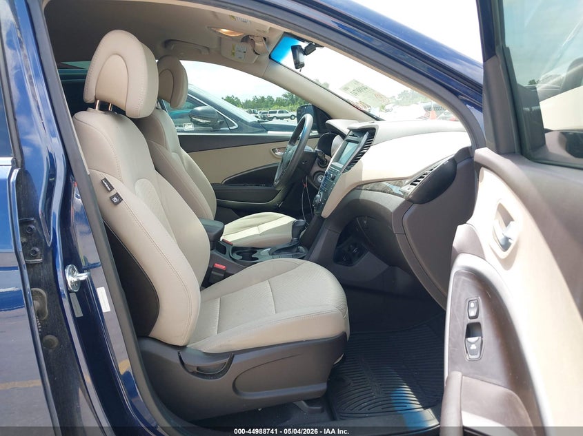 2017 Hyundai Santa fe VIN 5XYZU3LB8HG417351 IAAI salvage auction — RIGHT FRONT, Original (Texas), sold $4,000 on 2026-07-09 (photo 5)