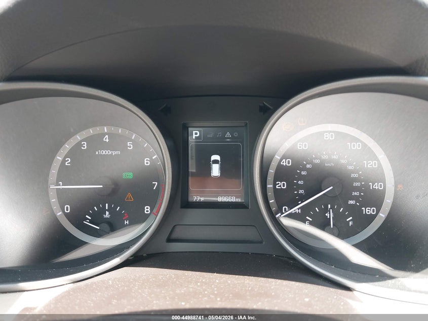 2017 Hyundai Santa fe VIN 5XYZU3LB8HG417351 IAAI salvage auction — RIGHT FRONT, Original (Texas), sold $4,000 on 2026-07-09 (photo 7)