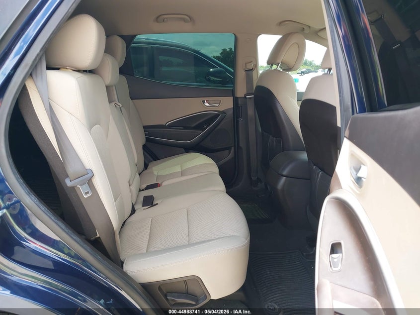 2017 Hyundai Santa fe VIN 5XYZU3LB8HG417351 IAAI salvage auction — RIGHT FRONT, Original (Texas), sold $4,000 on 2026-07-09 (photo 8)
