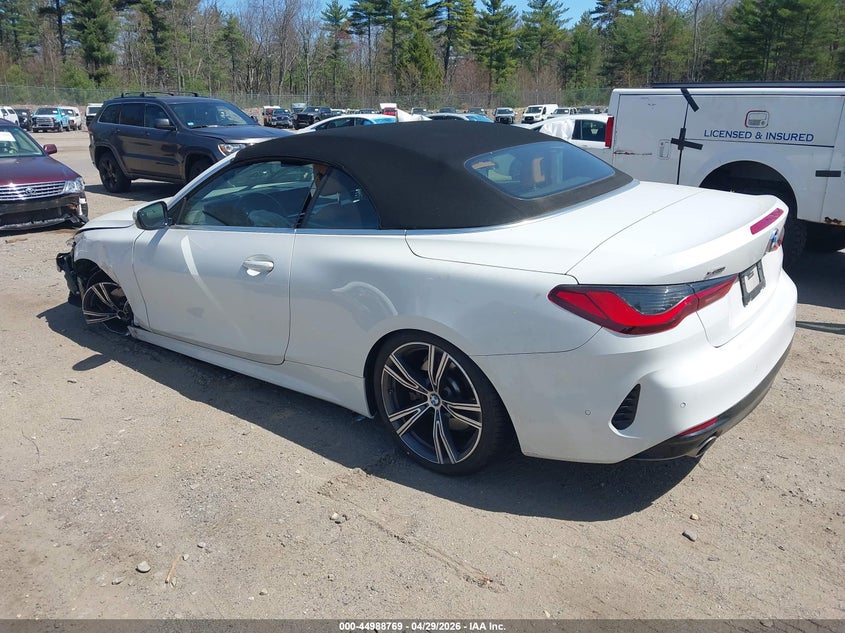 2024 BMW 4er VIN WBA43AT01RCN63853 IAAI salvage auction — FRONT END, Salvage Title, sold $10,900 on 2026-07-10 (photo 3)
