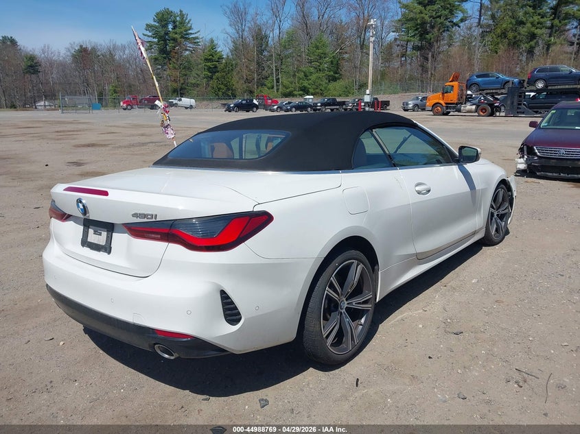 2024 BMW 4er VIN WBA43AT01RCN63853 IAAI salvage auction — FRONT END, Salvage Title, sold $10,900 on 2026-07-10 (photo 4)