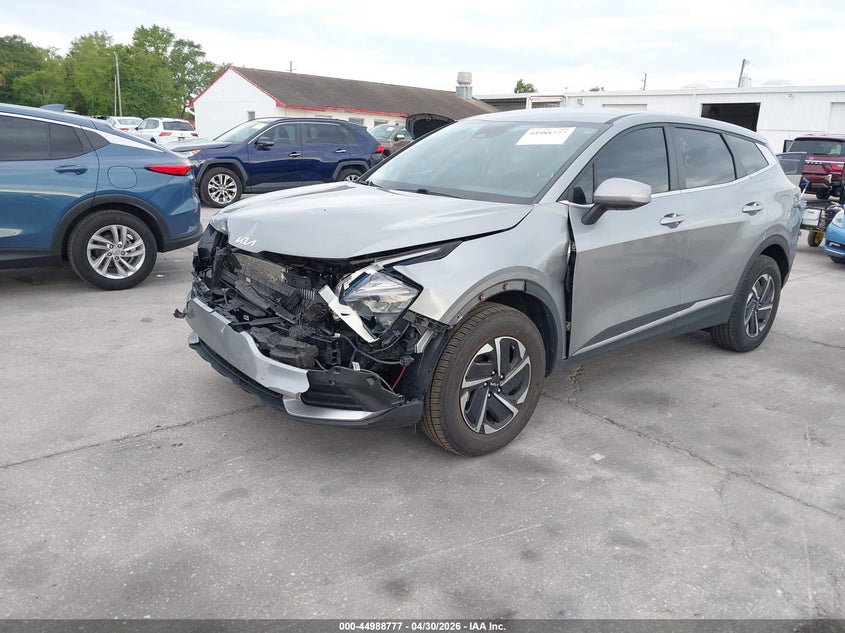 2023 Kia Sportage VIN KNDPUCAG3P7050585 IAAI salvage auction — FRONT END, Salvage Title, sold $8,775 on 2026-07-29 (photo 2)