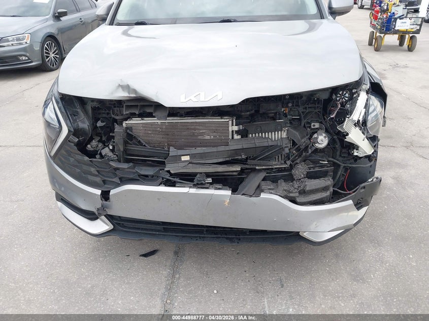 2023 Kia Sportage VIN KNDPUCAG3P7050585 IAAI salvage auction — FRONT END, Salvage Title, sold $8,775 on 2026-07-29 (photo 6)