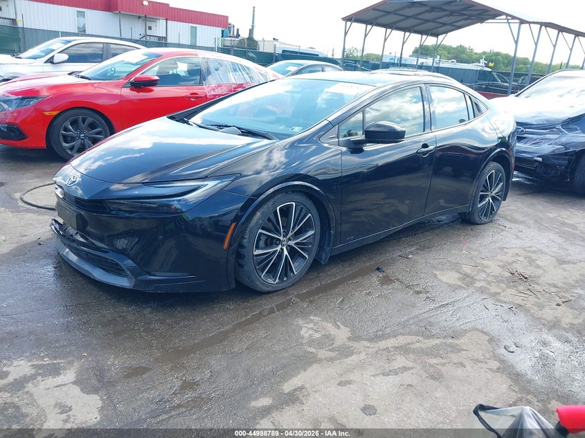 2023 Toyota Prius VIN JTDADABU5P3005797 IAAI salvage auction — SIDE, Salvage - Greater Than 75% (Maryland), sold $6,975 on 2026-07-16 (photo 2)