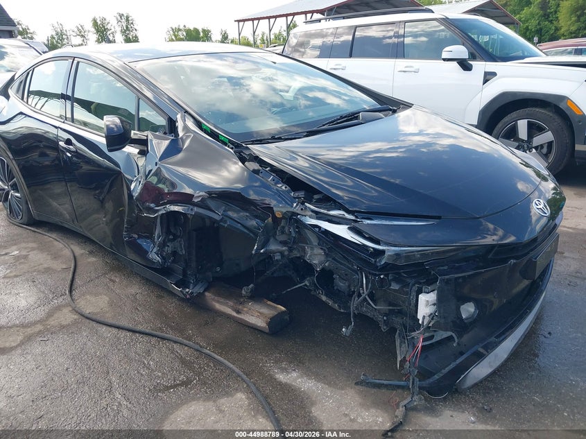 2023 Toyota Prius VIN JTDADABU5P3005797 IAAI salvage auction — SIDE, Salvage - Greater Than 75% (Maryland), sold $6,975 on 2026-07-16 (photo 6)