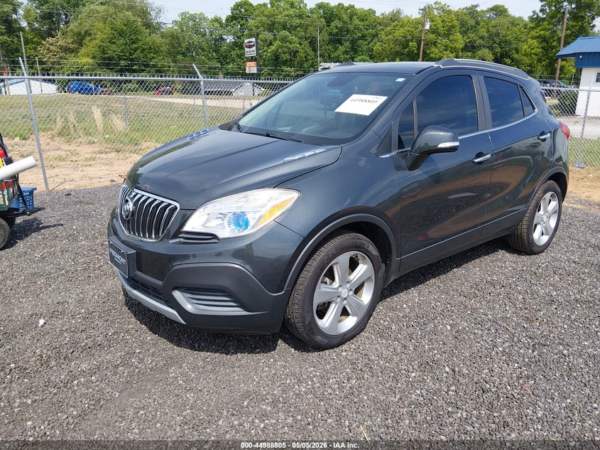 2016 Buick Encore VIN KL4CJASB1GB623666 IAAI salvage auction — SIDE, Salvage (South Carolina), sold $1,500 on 2026-07-12 (photo 2)