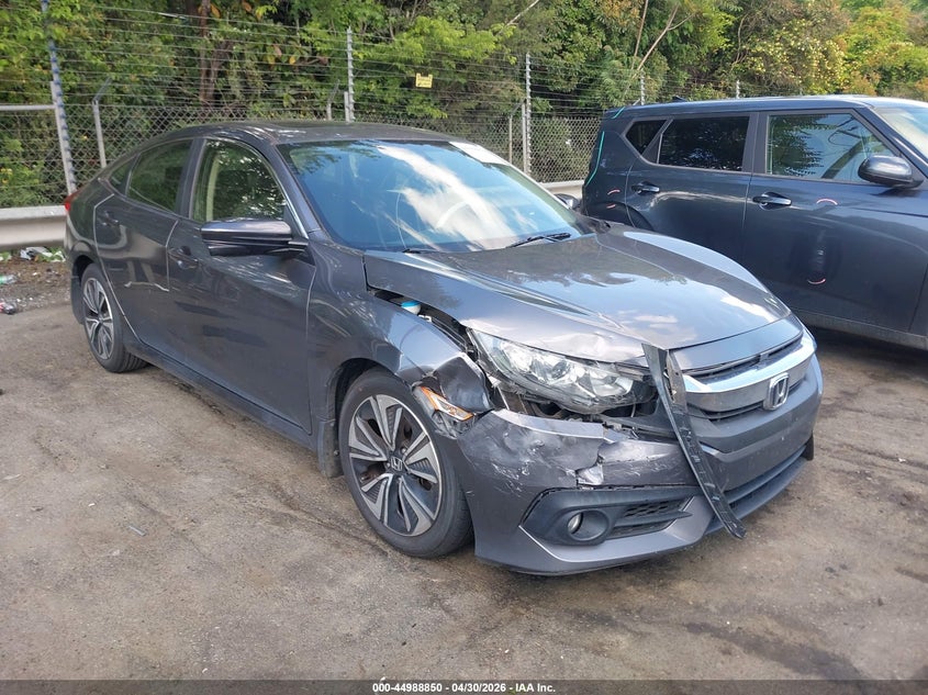 2018 Honda Civic VIN JHMFC1F34JX007064 IAAI salvage auction — RIGHT FRONT, Salvage (North Carolina), sold $4,250 on 2026-07-09 (photo 1)