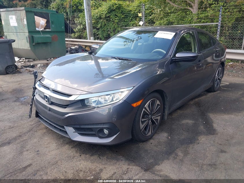 2018 Honda Civic VIN JHMFC1F34JX007064 IAAI salvage auction — RIGHT FRONT, Salvage (North Carolina), sold $4,250 on 2026-07-09 (photo 2)