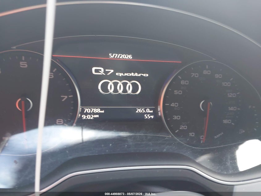 2018 Audi Q7 VIN WA1AHAF79JD036281 IAAI salvage auction — UNDERCARRIAGE, Salvage (Massachusetts), sold $7,900 on 2026-07-21 (photo 6)