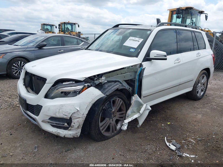 2015 Mercedes-benz Glk-klasse VIN WDCGG5HBXFG425586 IAAI salvage auction — LEFT FRONT, Original (Texas), sold $3,350 on 2026-07-07 (photo 2)