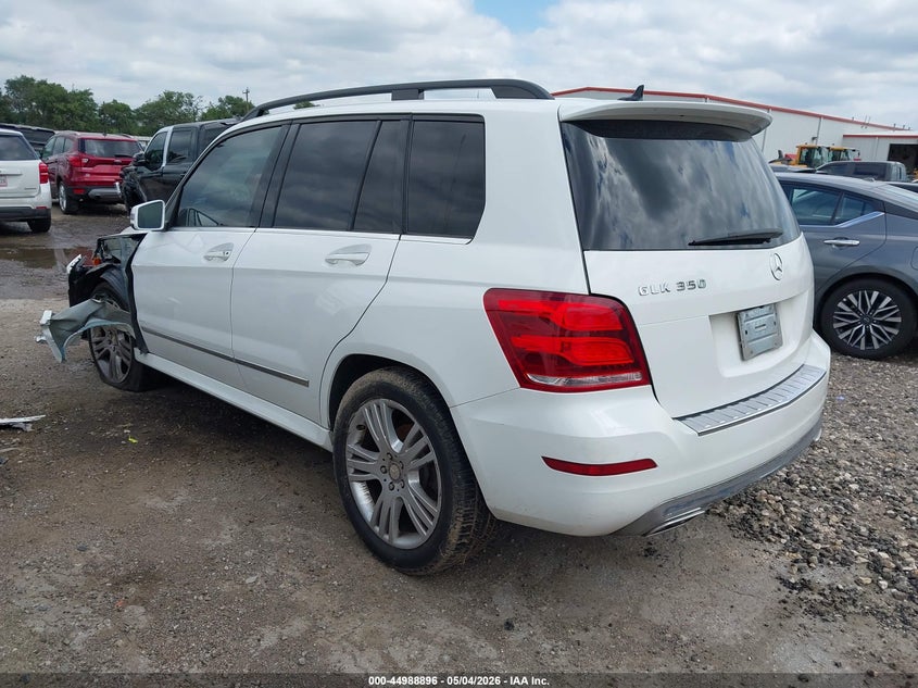 2015 Mercedes-benz Glk-klasse VIN WDCGG5HBXFG425586 IAAI salvage auction — LEFT FRONT, Original (Texas), sold $3,350 on 2026-07-07 (photo 3)