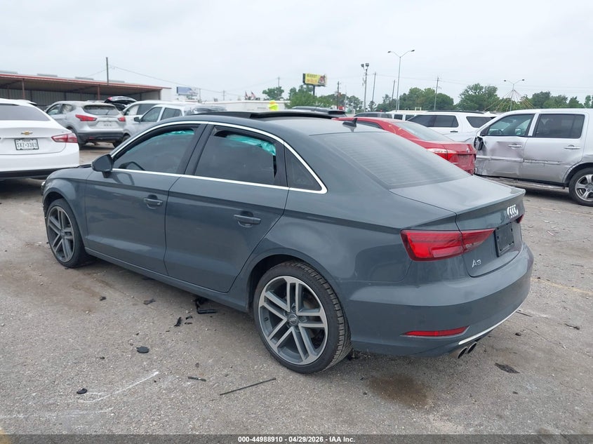 2019 Audi A3 VIN WAUAUGFF7K1014307 IAAI salvage auction — FRONT END, Salvage (Texas), sold $1,975 on 2026-07-22 (photo 3)