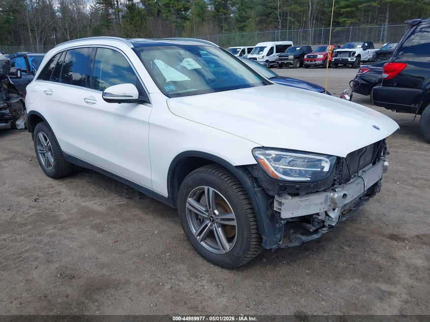 2021 Mercedes-benz Glc VIN W1N0G8EB9MV304904 IAAI salvage auction — LEFT SIDE, Salvage (Massachusetts), sold $7,550 on 2026-07-10 (photo 1)