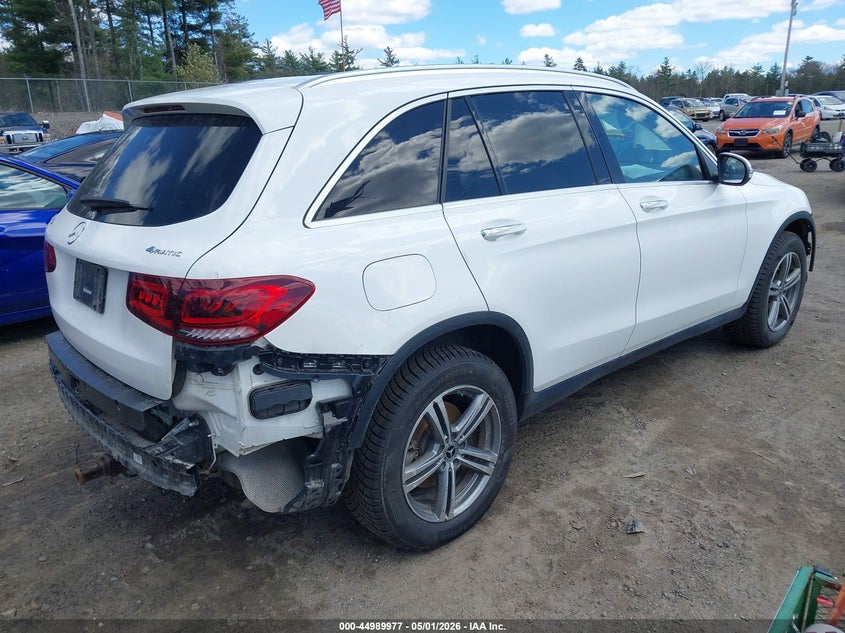 2021 Mercedes-benz Glc VIN W1N0G8EB9MV304904 IAAI salvage auction — LEFT SIDE, Salvage (Massachusetts), sold $7,550 on 2026-07-10 (photo 4)