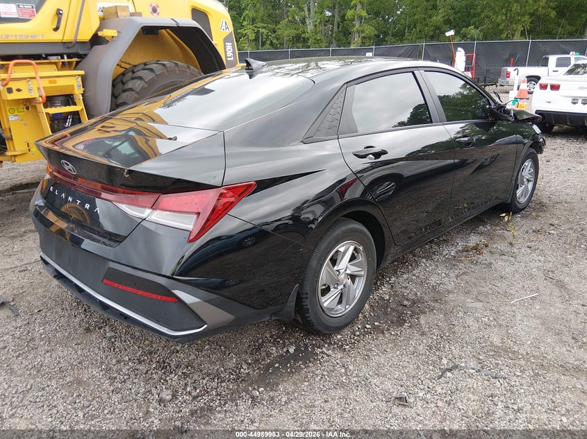 2025 Hyundai Elantra VIN KMHLL4DG1SU075381 IAAI salvage auction — FRONT END, Salvage Title, sold $4,600 on 2026-07-18 (photo 4)