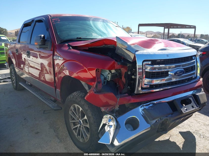 2014 Ford F-150 VIN 1FTFW1EF8EKE45920 IAAI salvage auction — FRONT END, Salvage (California), sold $3,550 on 2026-07-09 (photo 1)