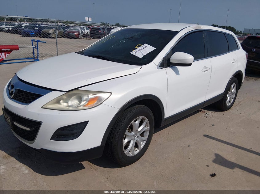 2012 Mazda Cx-9 VIN JM3TB2CA0C0349372 IAAI salvage auction — INTERIOR BURN, Non-Repairable (Texas), sold $50 on 2026-07-23 (photo 2)