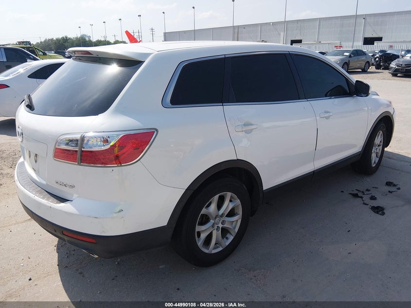 2012 Mazda Cx-9 VIN JM3TB2CA0C0349372 IAAI salvage auction — INTERIOR BURN, Non-Repairable (Texas), sold $50 on 2026-07-23 (photo 4)