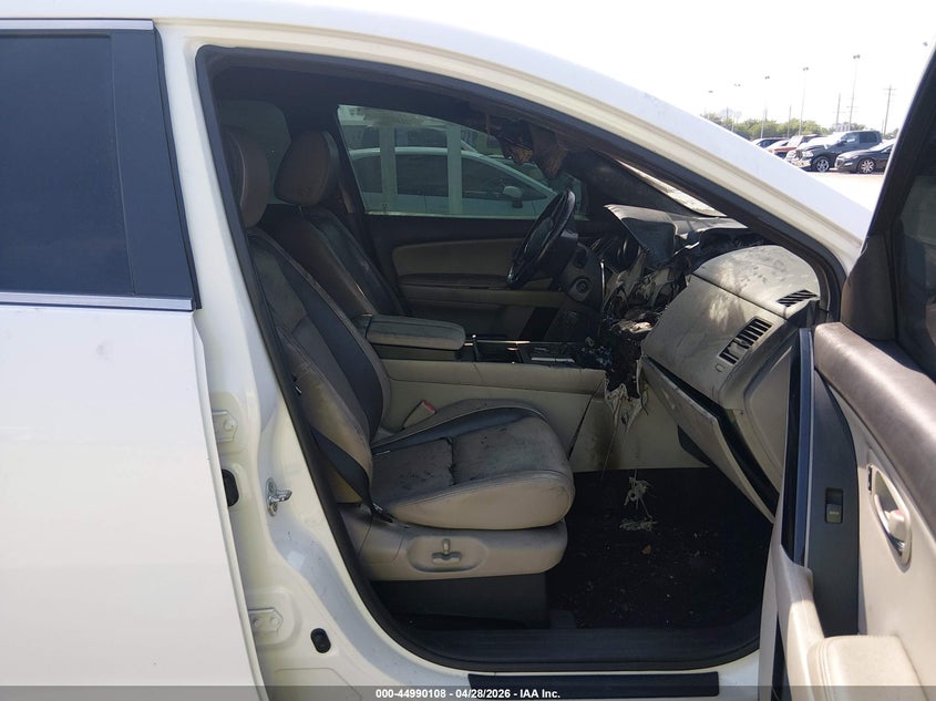 2012 Mazda Cx-9 VIN JM3TB2CA0C0349372 IAAI salvage auction — INTERIOR BURN, Non-Repairable (Texas), sold $50 on 2026-07-23 (photo 5)