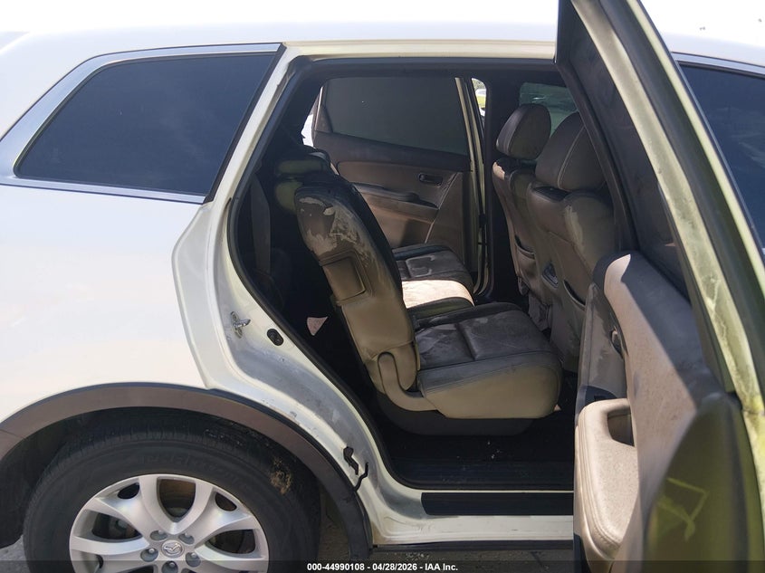 2012 Mazda Cx-9 VIN JM3TB2CA0C0349372 IAAI salvage auction — INTERIOR BURN, Non-Repairable (Texas), sold $50 on 2026-07-23 (photo 8)
