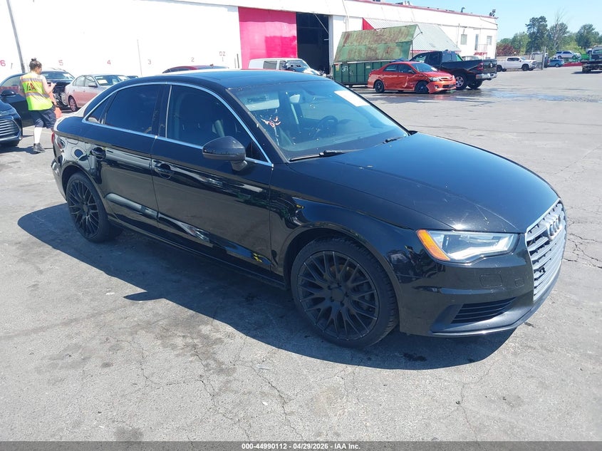 2015 Audi A3 VIN WAUCJGFF0F1071908 IAAI salvage auction — LEFT SIDE, Salvage (Oregon), sold $1,350 on 2026-07-09 (photo 1)