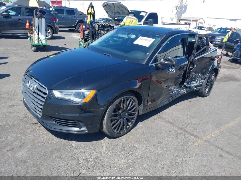 2015 Audi A3 VIN WAUCJGFF0F1071908 IAAI salvage auction — LEFT SIDE, Salvage (Oregon), sold $1,350 on 2026-07-09 (photo 2)