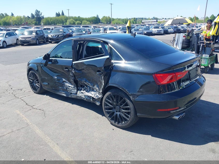 2015 Audi A3 VIN WAUCJGFF0F1071908 IAAI salvage auction — LEFT SIDE, Salvage (Oregon), sold $1,350 on 2026-07-09 (photo 3)