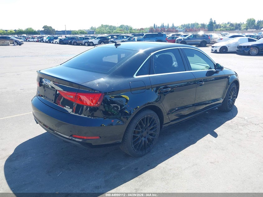 2015 Audi A3 VIN WAUCJGFF0F1071908 IAAI salvage auction — LEFT SIDE, Salvage (Oregon), sold $1,350 on 2026-07-09 (photo 4)