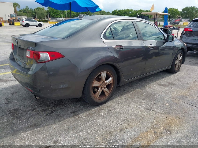 2010 Acura Tsx VIN JH4CU2F64AC023711 IAAI salvage auction — REAR END, Rebuildable (Florida), sold $375 on 2026-07-16 (photo 4)