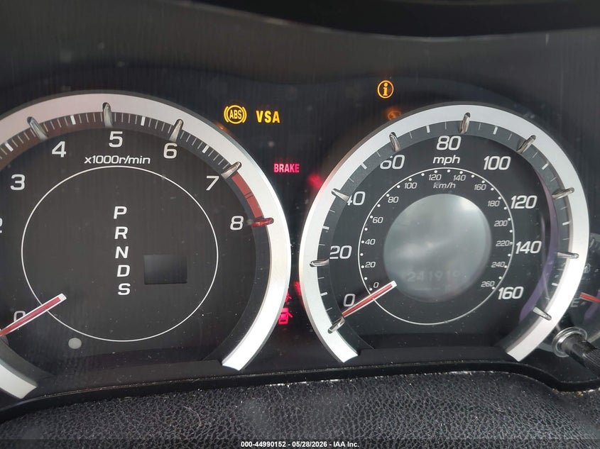 2010 Acura Tsx VIN JH4CU2F64AC023711 IAAI salvage auction — REAR END, Rebuildable (Florida), sold $375 on 2026-07-16 (photo 7)